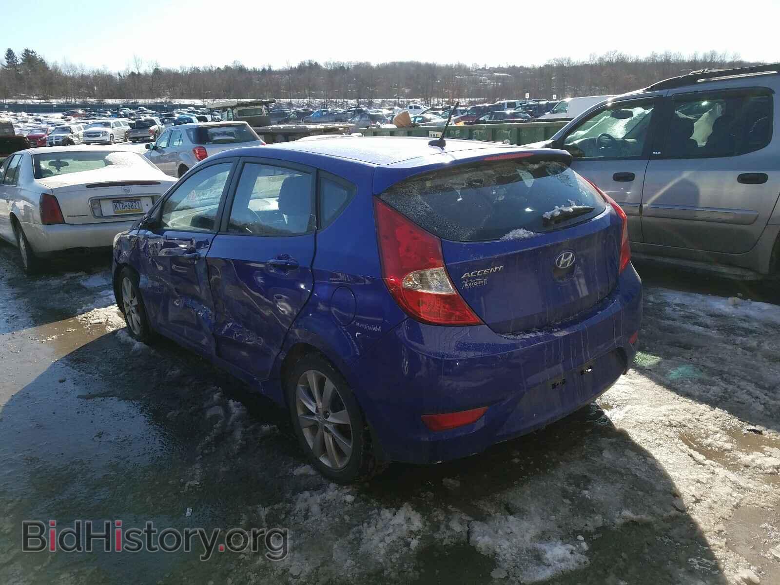 2012 HYUNDAI ACCENT - VIN: KMHCU5AE8CU055295 - Фото 3