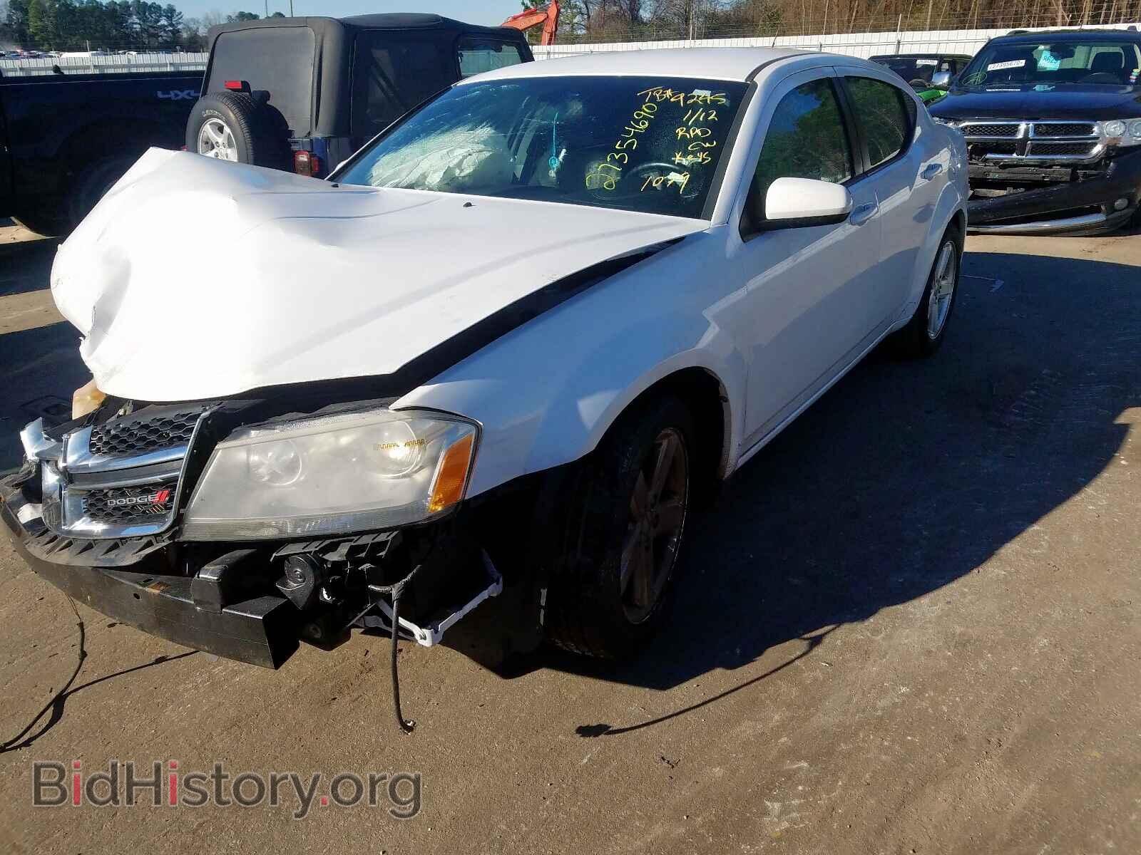 2013 DODGE AVENGER - VIN: 1C3CDZCBXDN661079 - Фото 2