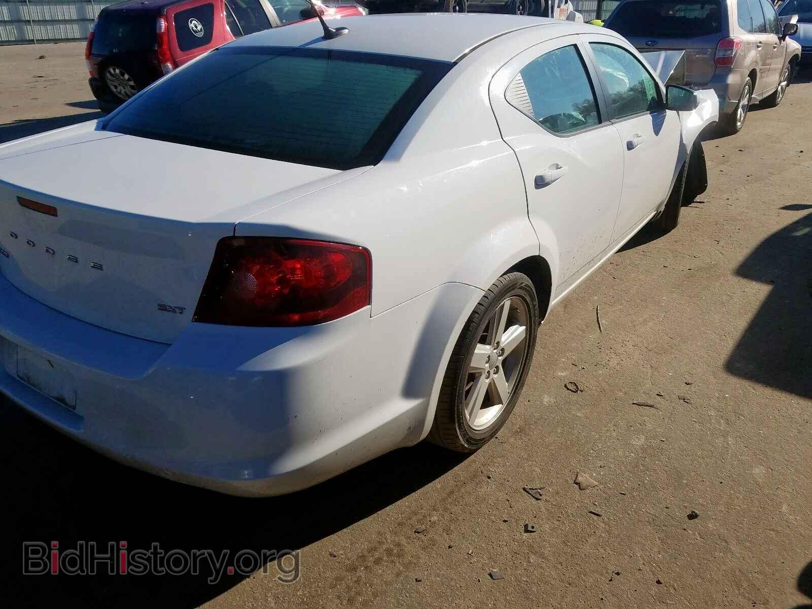 2013 DODGE AVENGER - VIN: 1C3CDZCBXDN661079 - Фото 4