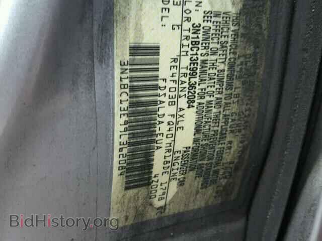 2009 NISSAN VERSA - VIN: 3N1BC13E99L362084 - Фото 10