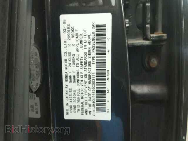 2009 ACURA TSX - VIN: JH4CU26699C003174 - Фото 10