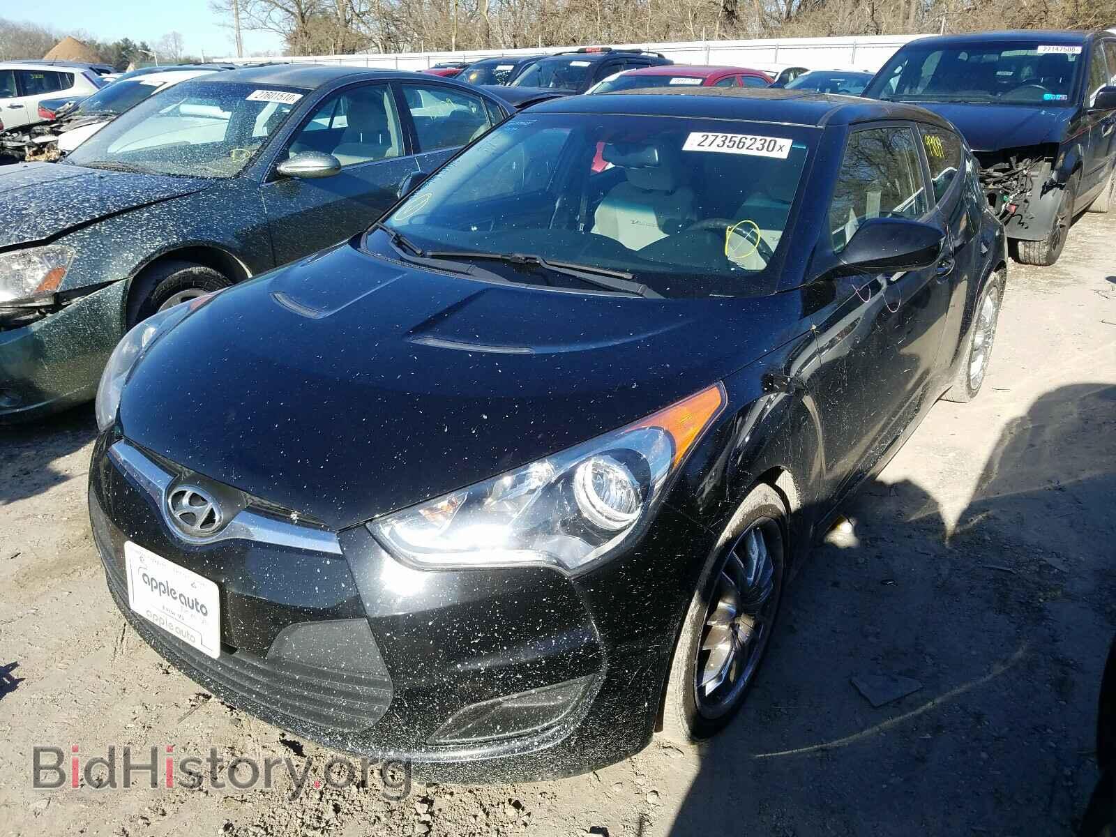 2012 HYUNDAI VELOSTER - VIN: KMHTC6AD4CU036663 - Фото 2