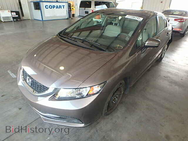 2014 HONDA CIVIC - VIN: 19XFB2F55EE010606 - Фото 2
