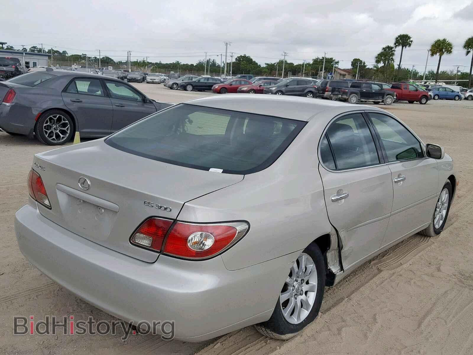 2003 LEXUS ES300 - VIN: JTHBF30G236016738 - Фото 4