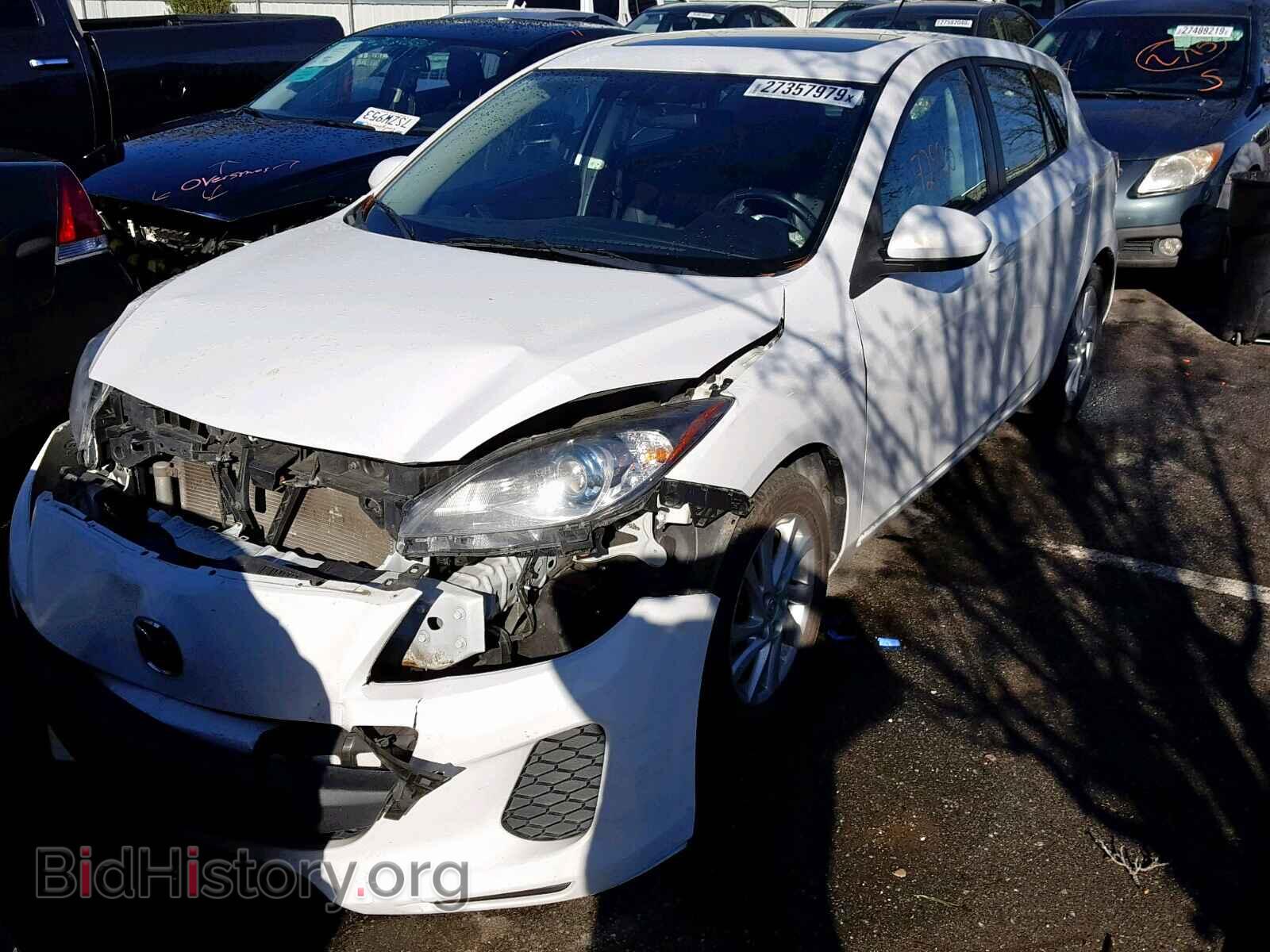2012 MAZDA 3 - VIN: JM1BL1M77C1665604 - Фото 2