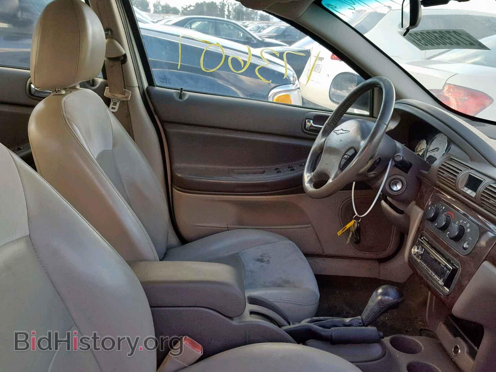 2006 CHRYSLER SEBRING - VIN: 1C3EL66R16N164914 - Фото 5