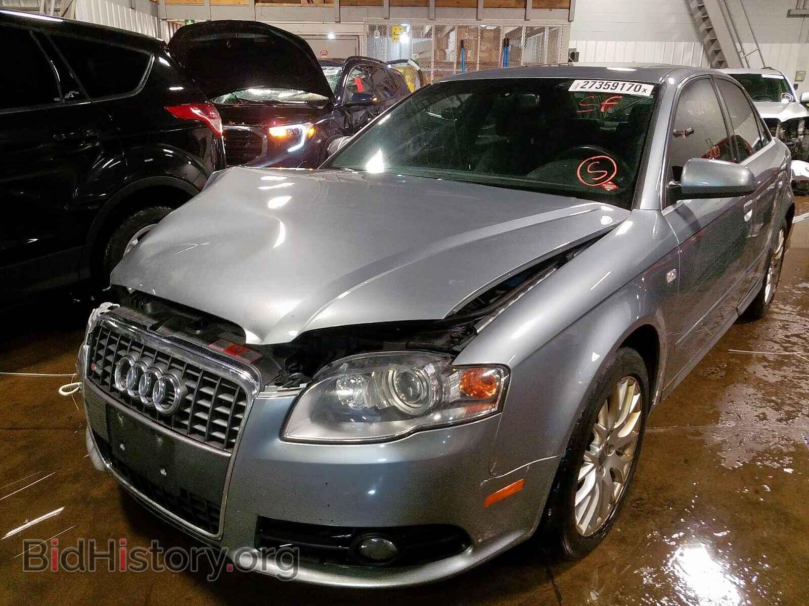 2008 AUDI A4 - VIN: WAUDF78E48A163696 - Фото 2