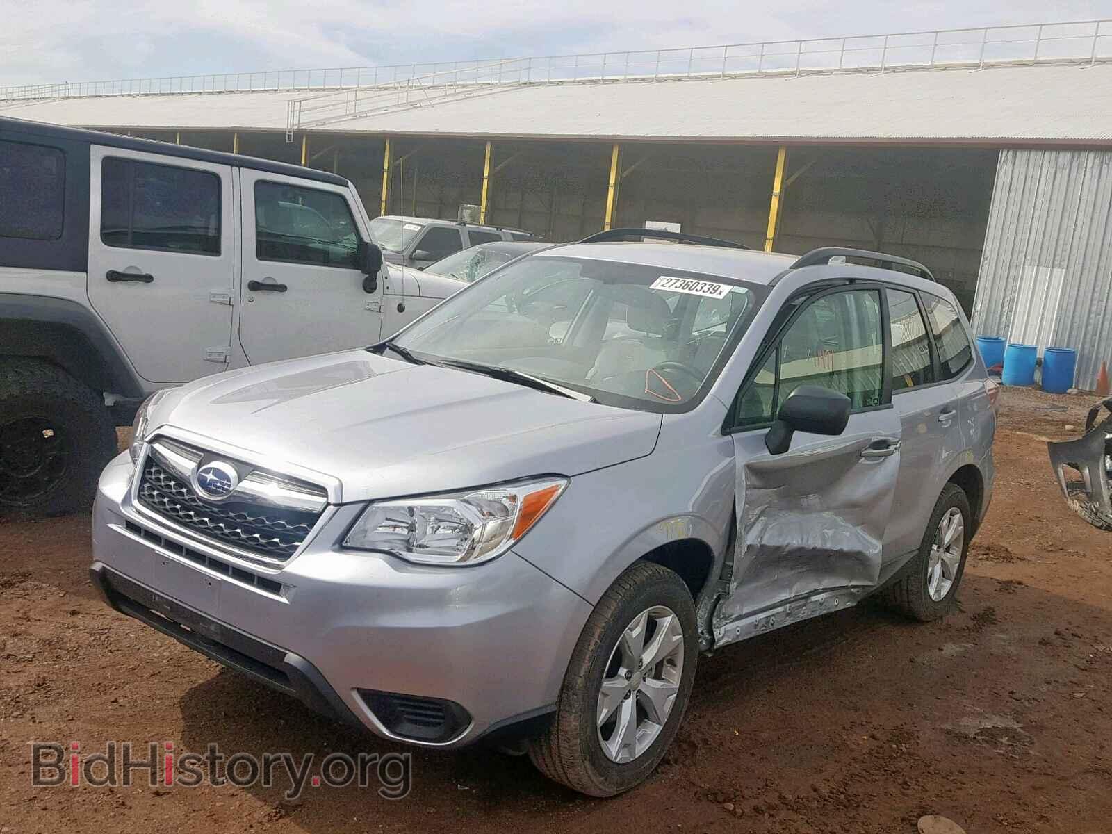 2016 SUBARU FORESTER - VIN: JF2SJABC1GH517663 - Фото 2
