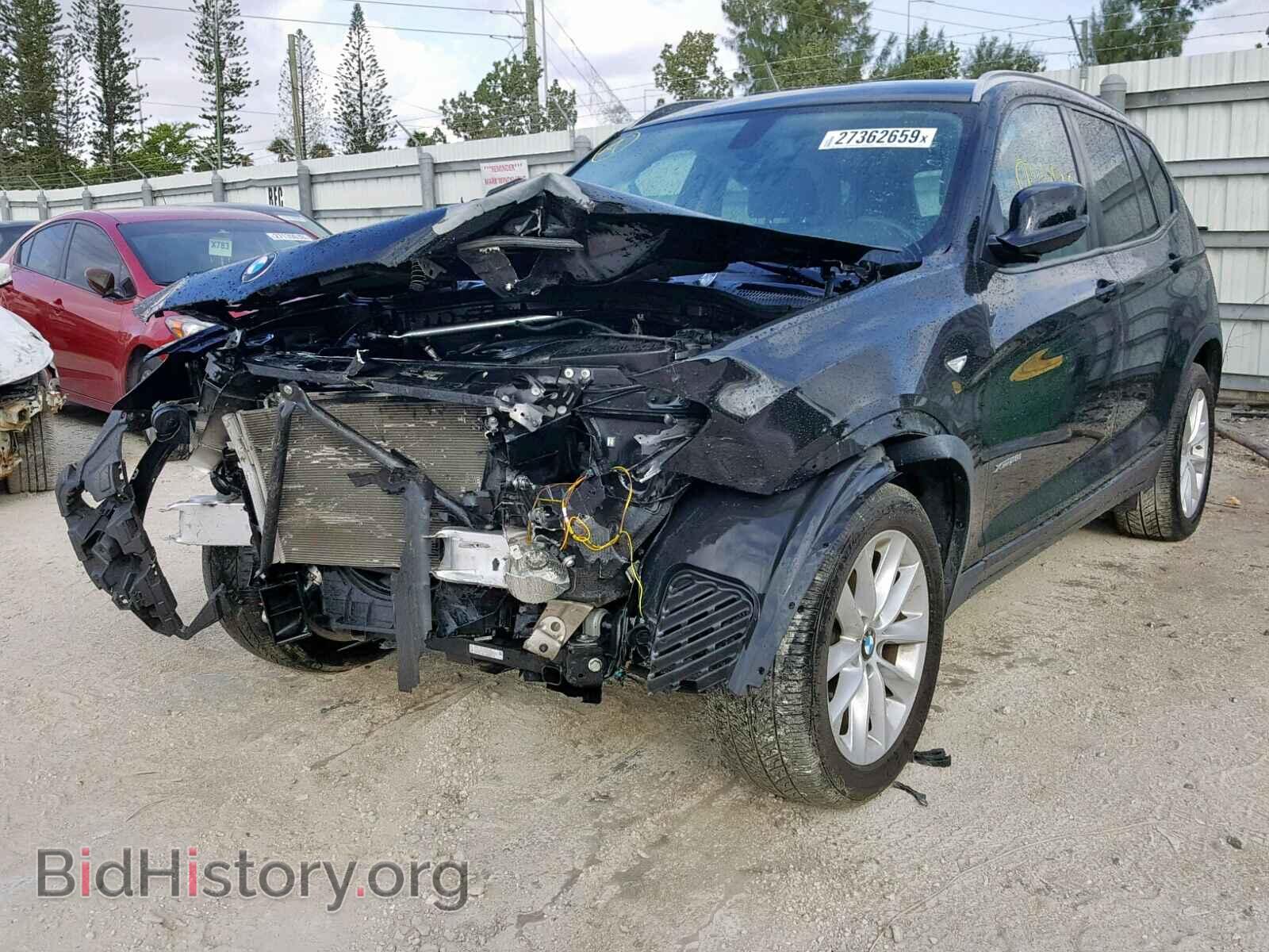 2013 BMW X3 - VIN: 5UXWX9C58D0D02824 - Фото 2