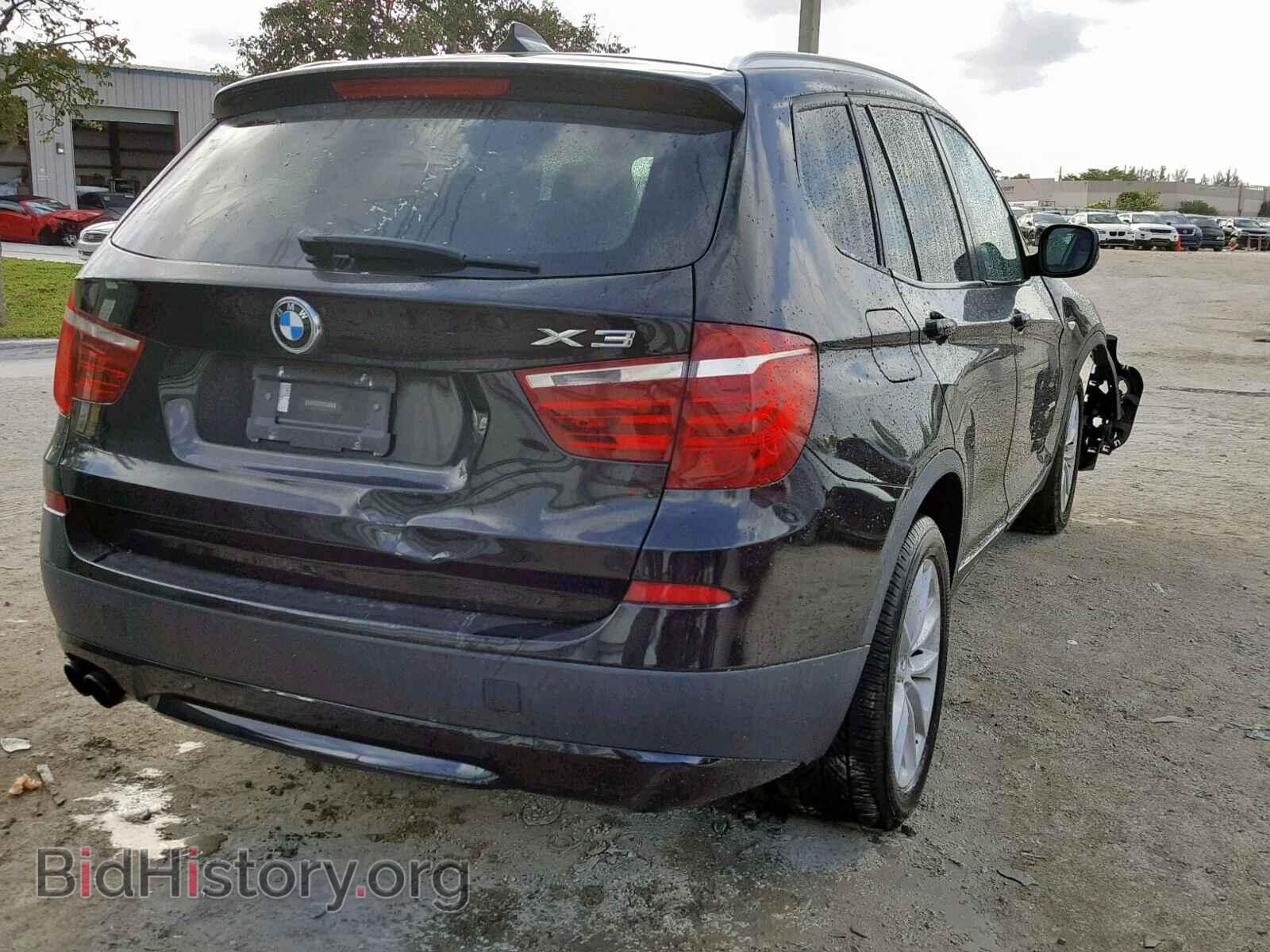 2013 BMW X3 - VIN: 5UXWX9C58D0D02824 - Фото 4