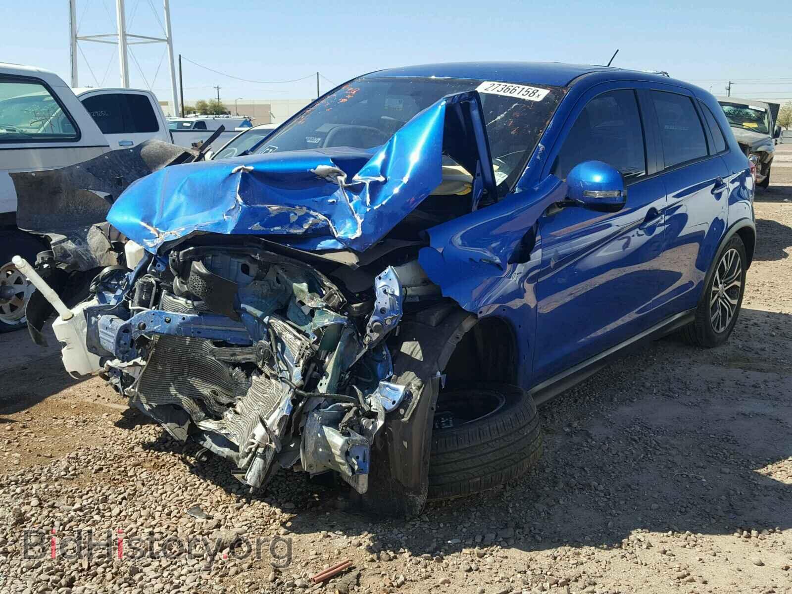 2016 MITSUBISHI OUTLANDER - VIN: JA4AP3AUXGZ029444 - Фото 2