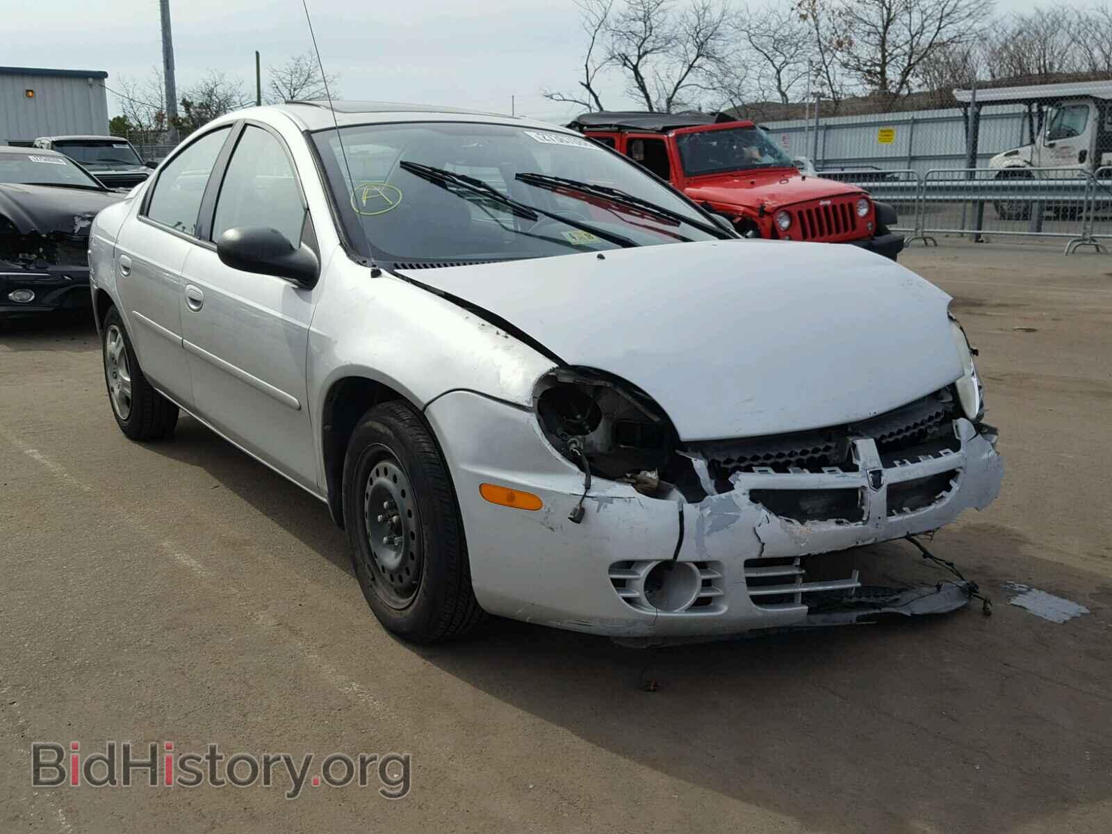 Фотография 1B3ES56C44D605315 - DODGE NEON 2004