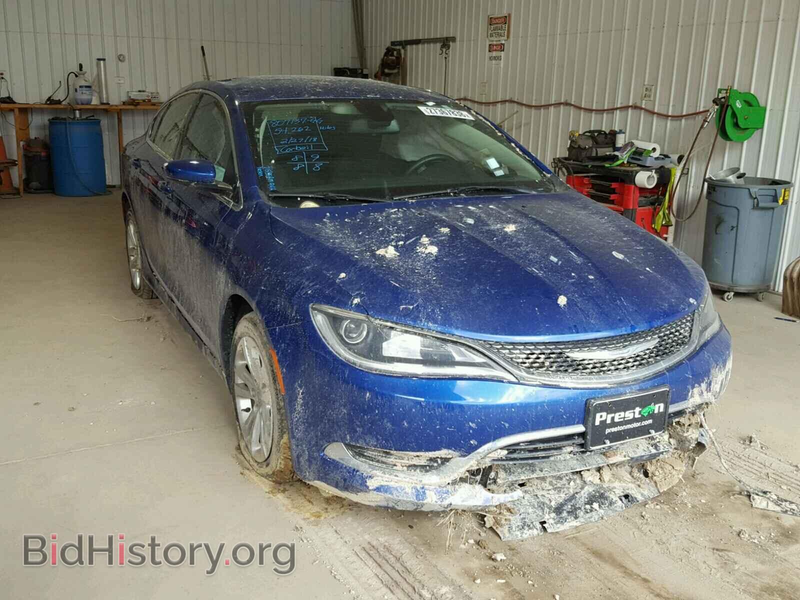 Фотография 1C3CCCAB8FN745486 - CHRYSLER 200 2015