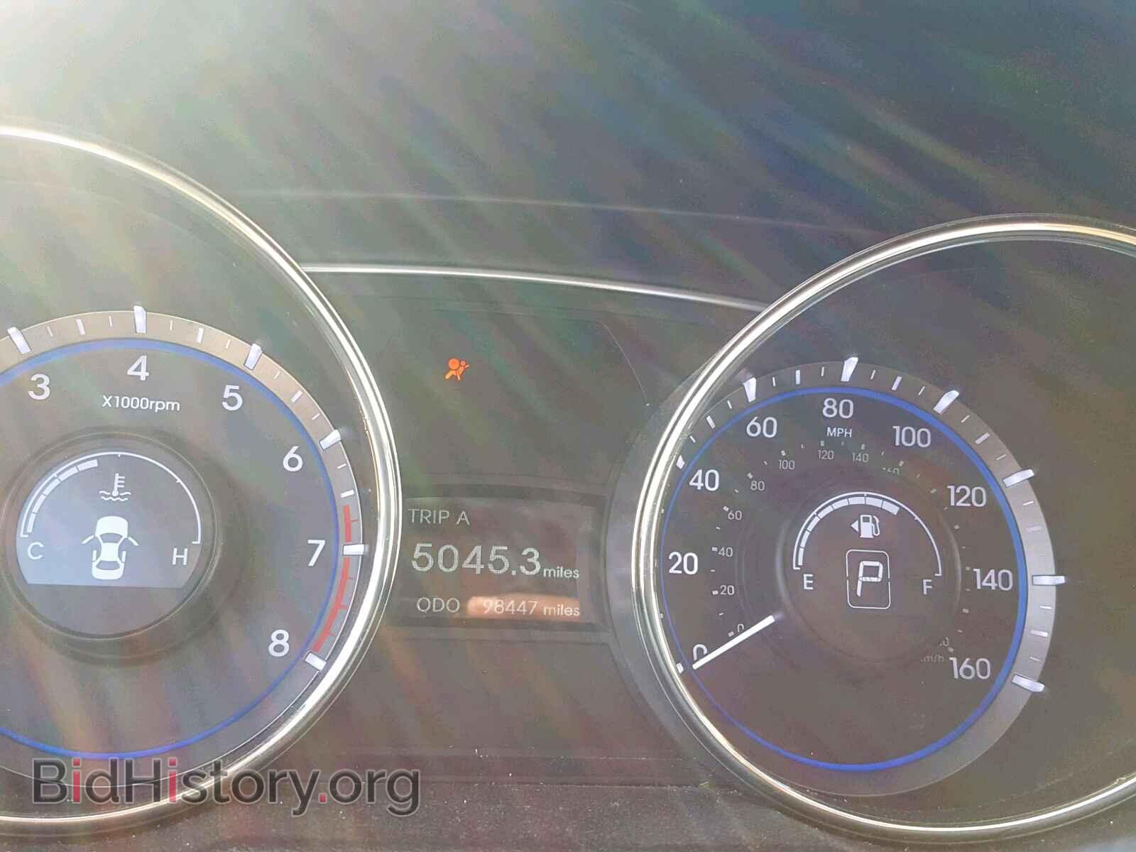 2012 HYUNDAI SONATA - VIN: 5NPEC4AC4CH434216 - Фото 8