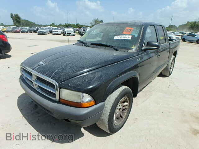 2004 DODGE DAKOTA - VIN: 1D7HL38K54S602569 - Фото 2
