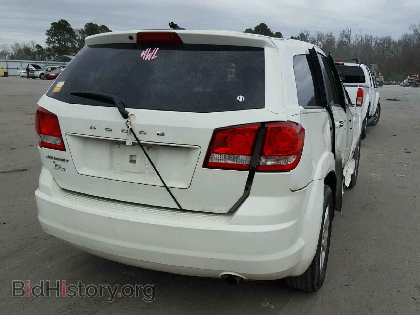 2012 DODGE JOURNEY - VIN: 3C4PDCAB7CT134533 - Фото 4