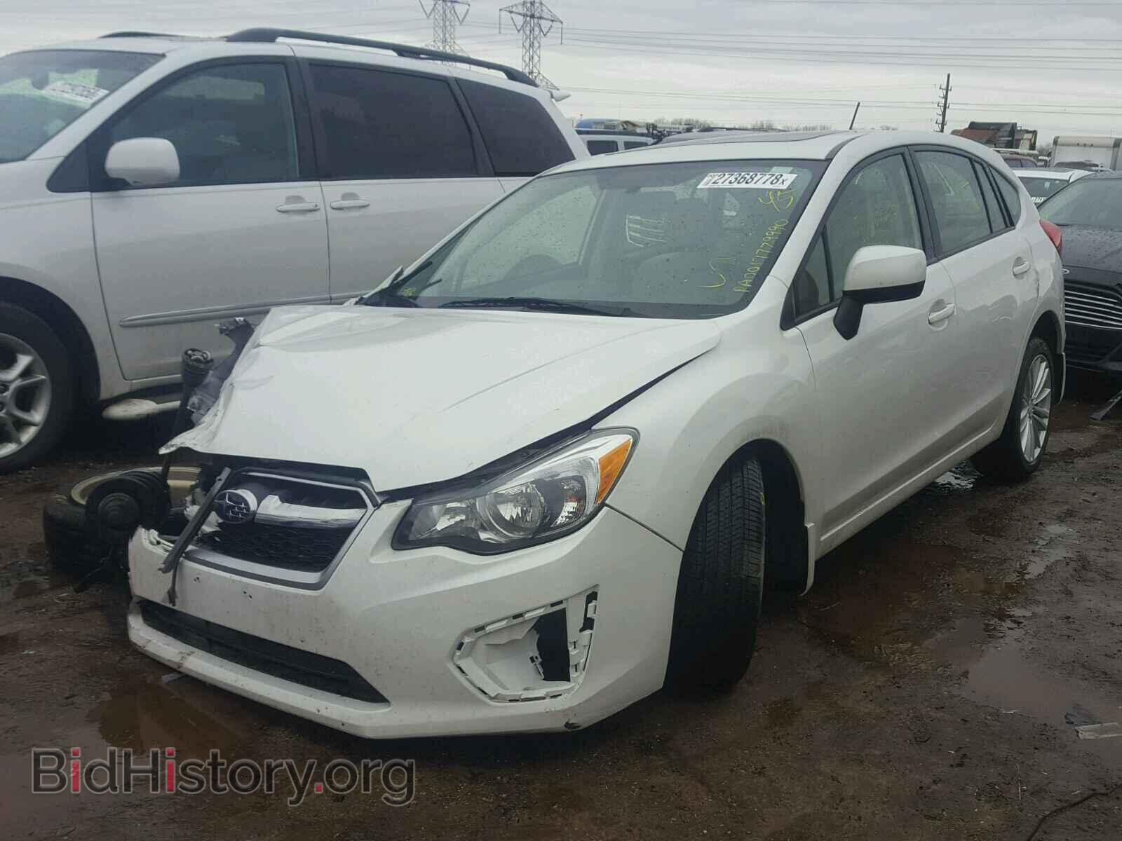 2012 SUBARU IMPREZA - VIN: JF1GPAD67CH246702 - Фото 2