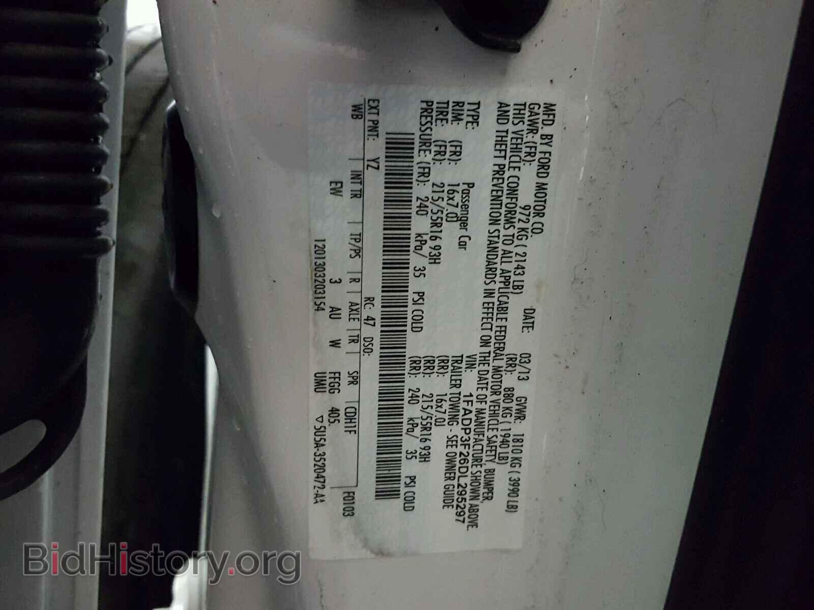 2013 FORD FOCUS - VIN: 1FADP3F26DL295297 - Photo 10