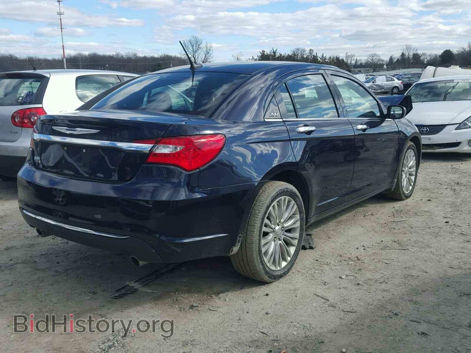 2012 CHRYSLER 200 - VIN: 1C3CCBCG4CN284575 - Фото 4
