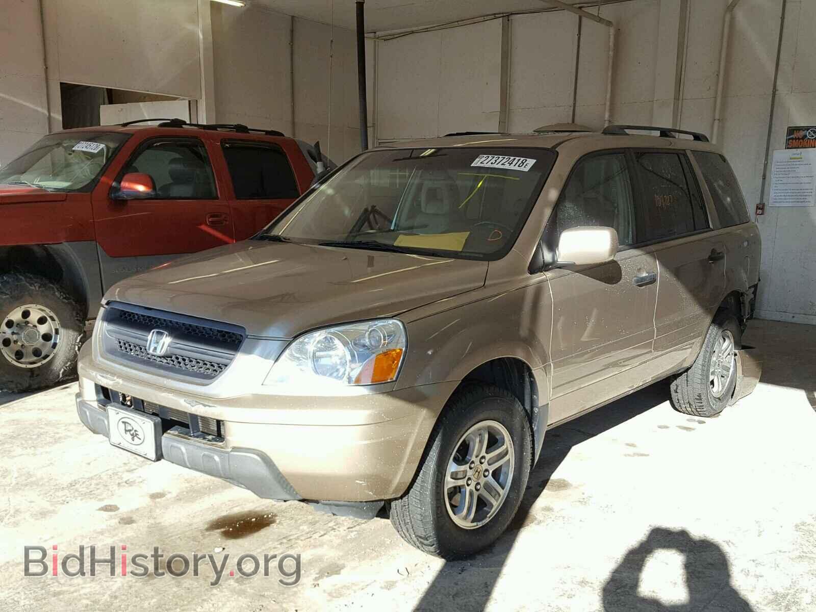 2005 HONDA PILOT - VIN: 5FNYF185X5B015458 - Фото 2
