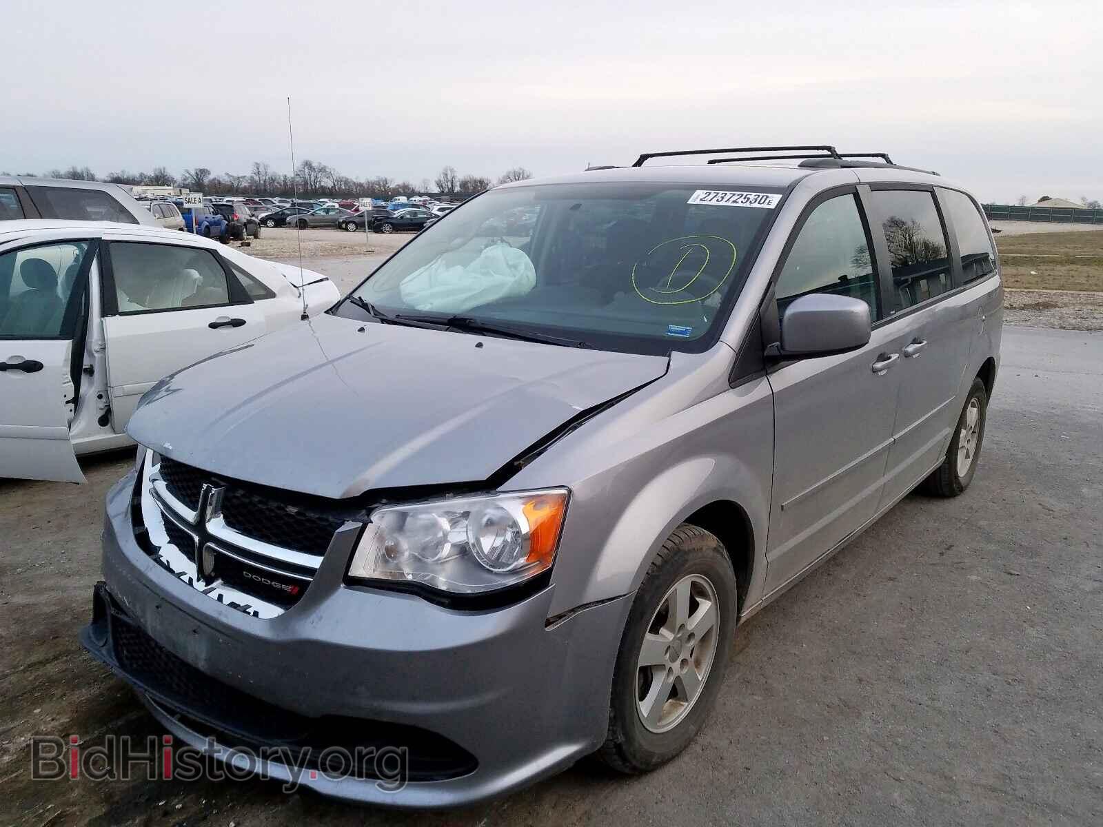 2013 DODGE CARAVAN - VIN: 2C4RDGCG9DR581507 - Фото 2