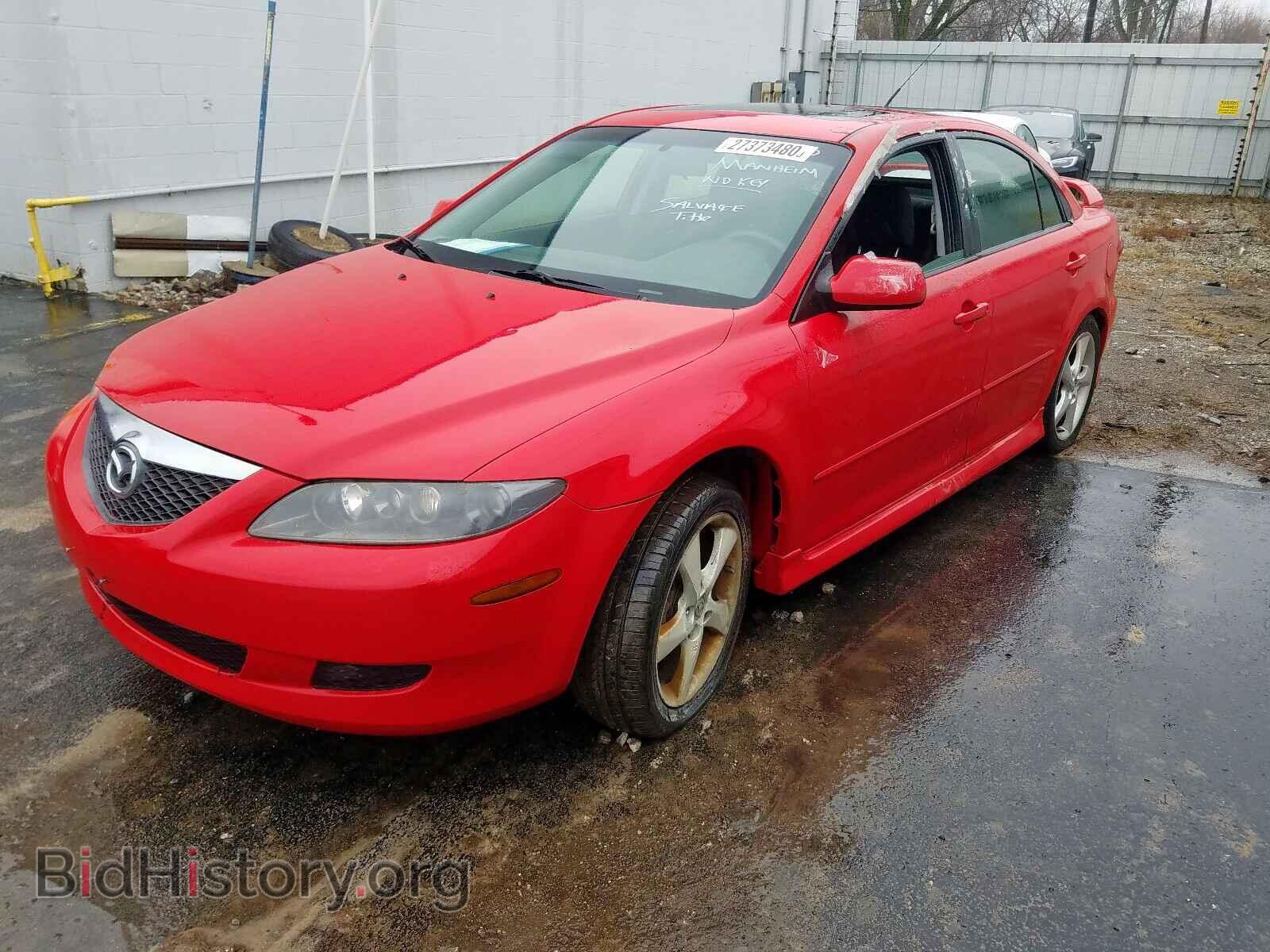 2005 MAZDA 6 - VIN: 1YVHP84C655M40133 - Фото 2