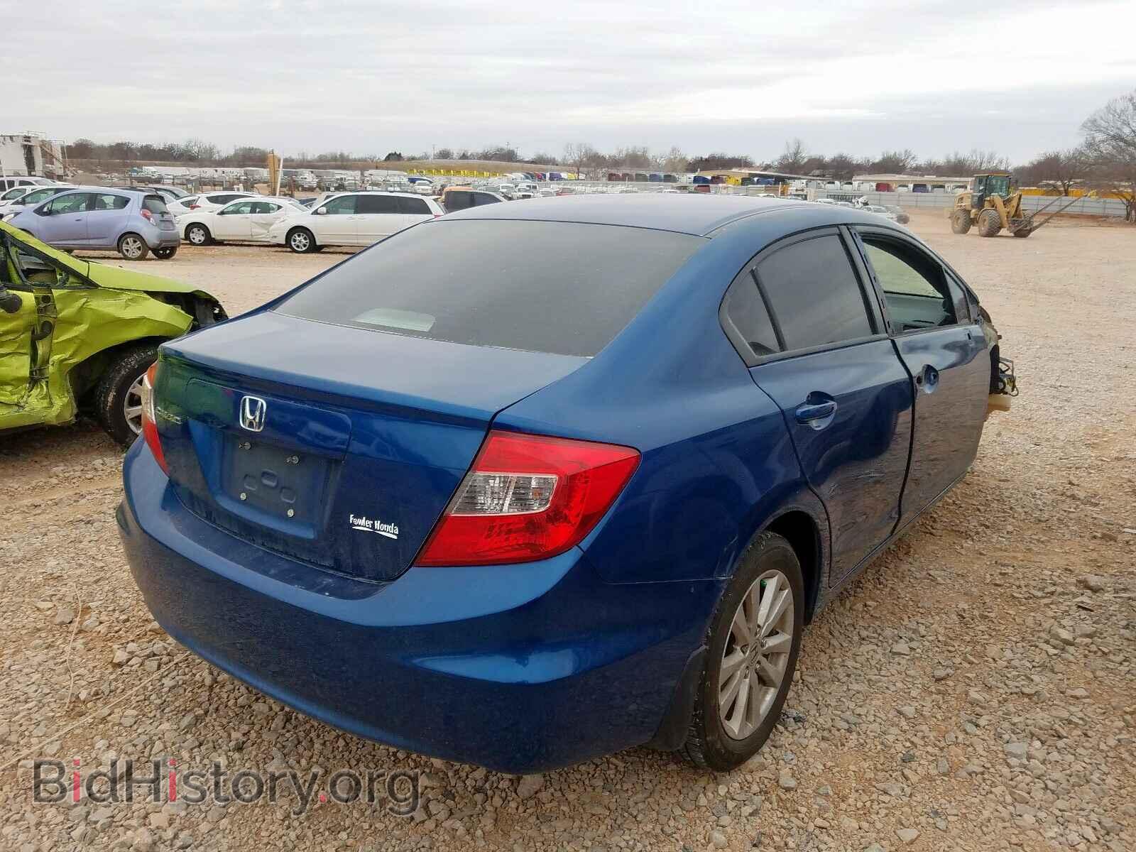 2012 HONDA CIVIC - VIN: 2HGFB2F80CH557408 - Фото 4
