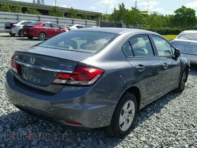 2013 HONDA CIVIC - VIN: 19XFB2F51DE025697 - Фото 4