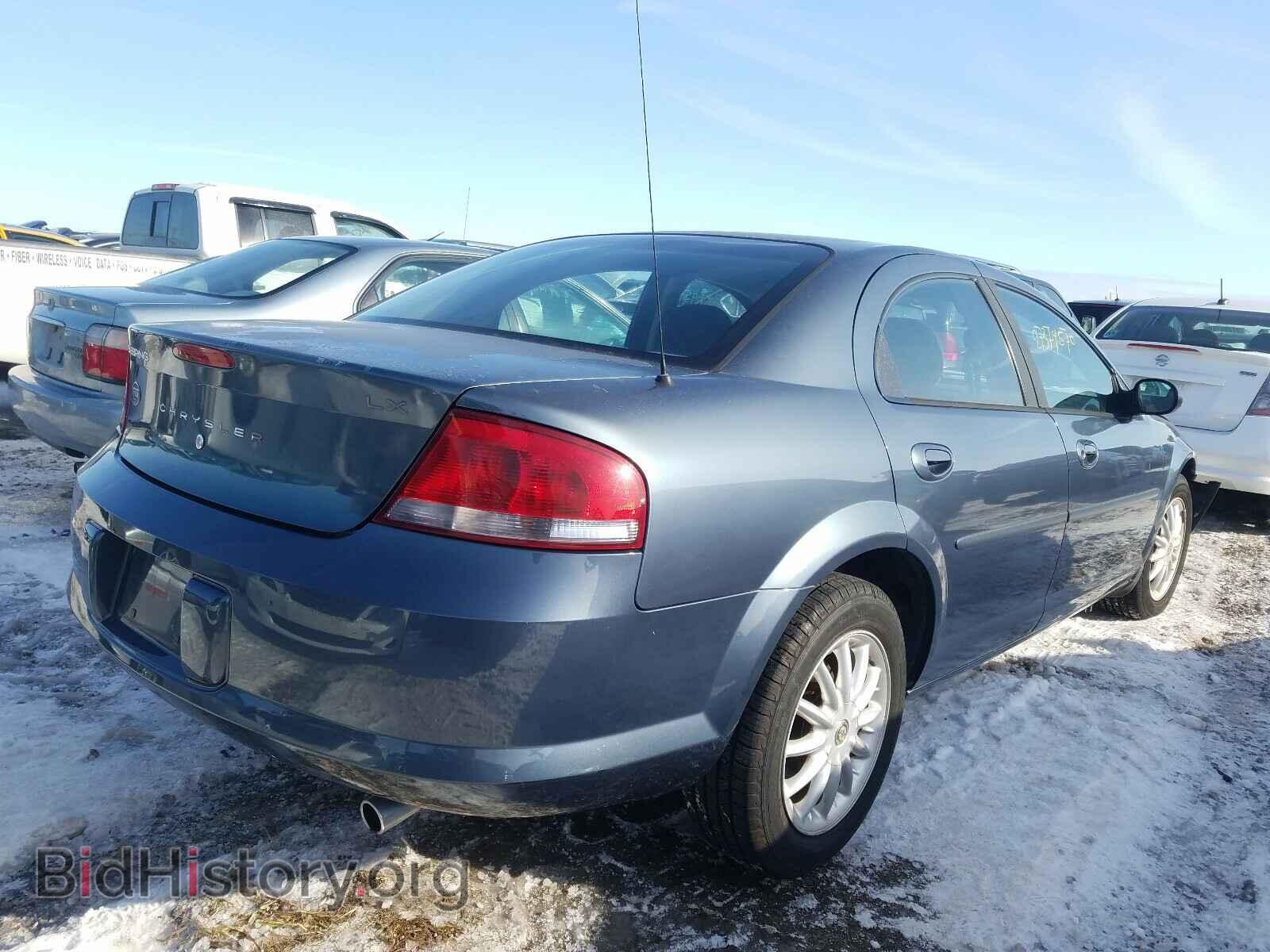 2002 CHRYSLER SEBRING - VIN: 1C3EL46R62N189628 - Фото 4
