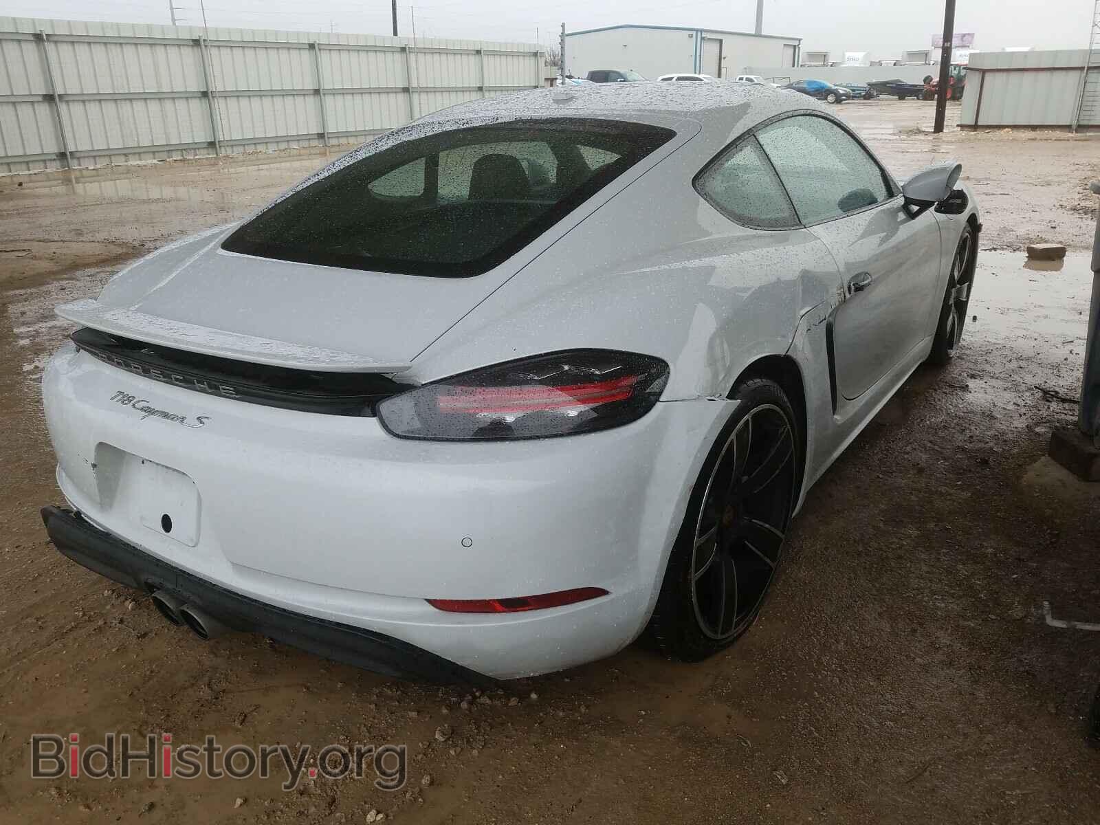 2017 PORSCHE CAYMAN - VIN: WP0AB2A80HK285216 - Фото 4