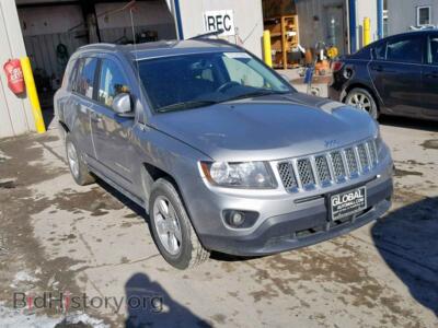 2016 Jeep COMPASS LA, серебристый — VIN 1C4NJCEA7GD783276, Copart