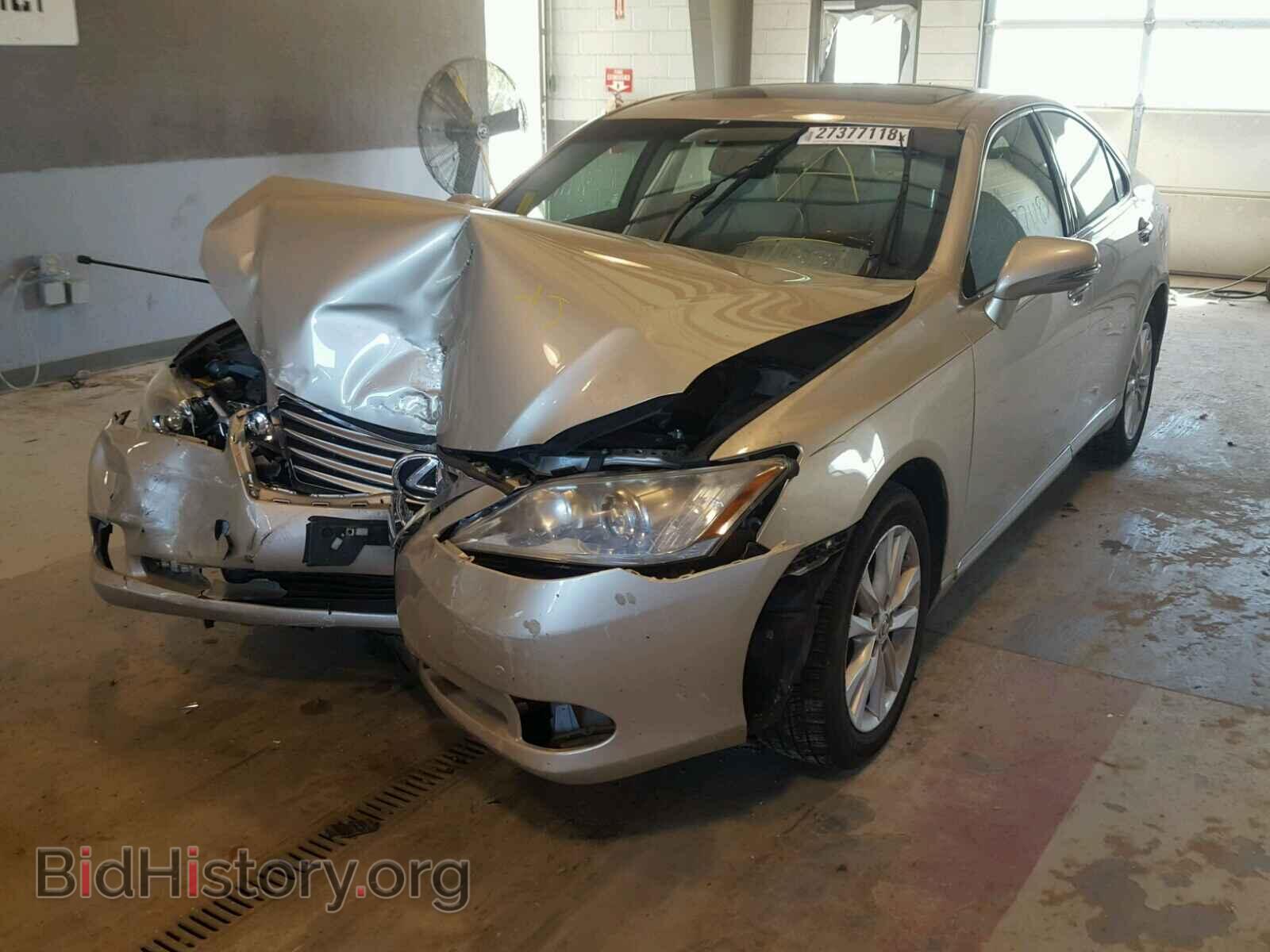 2011 LEXUS ES350 - VIN: JTHBK1EG9B2431814 - Фото 2