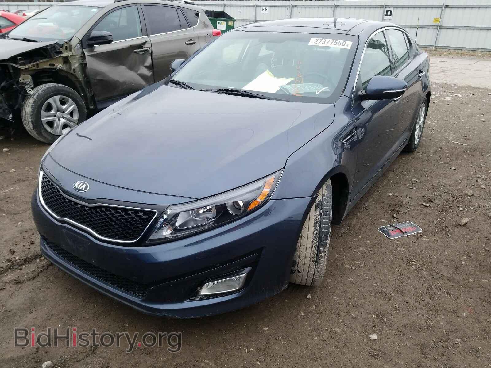 2015 KIA OPTIMA - VIN: 5XXGN4A7XFG455268 - Фото 2