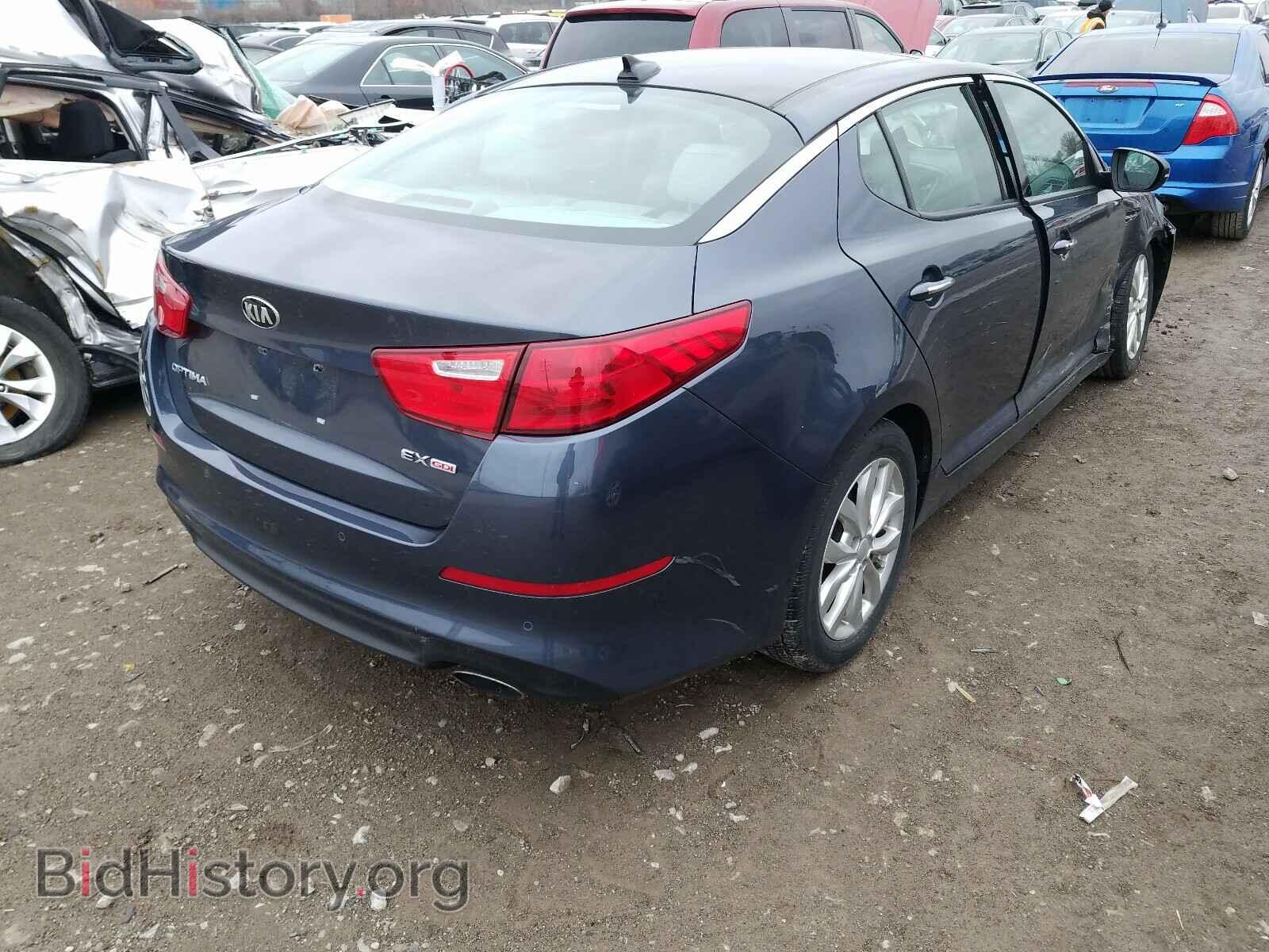 2015 KIA OPTIMA - VIN: 5XXGN4A7XFG455268 - Фото 4