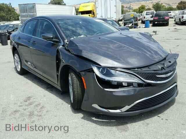 Фотография 1C3CCCAB7GN176325 - CHRYSLER 200 2016
