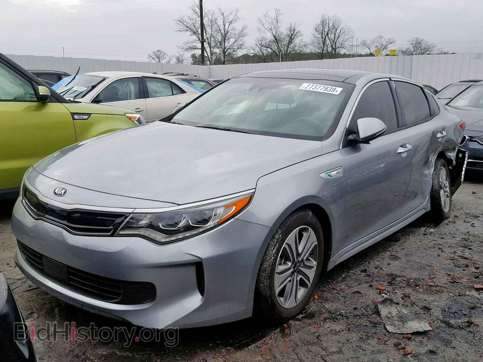 2017 KIA OPTIMA HYB - VIN: KNAGU4LE5H5013808 - Фото 2