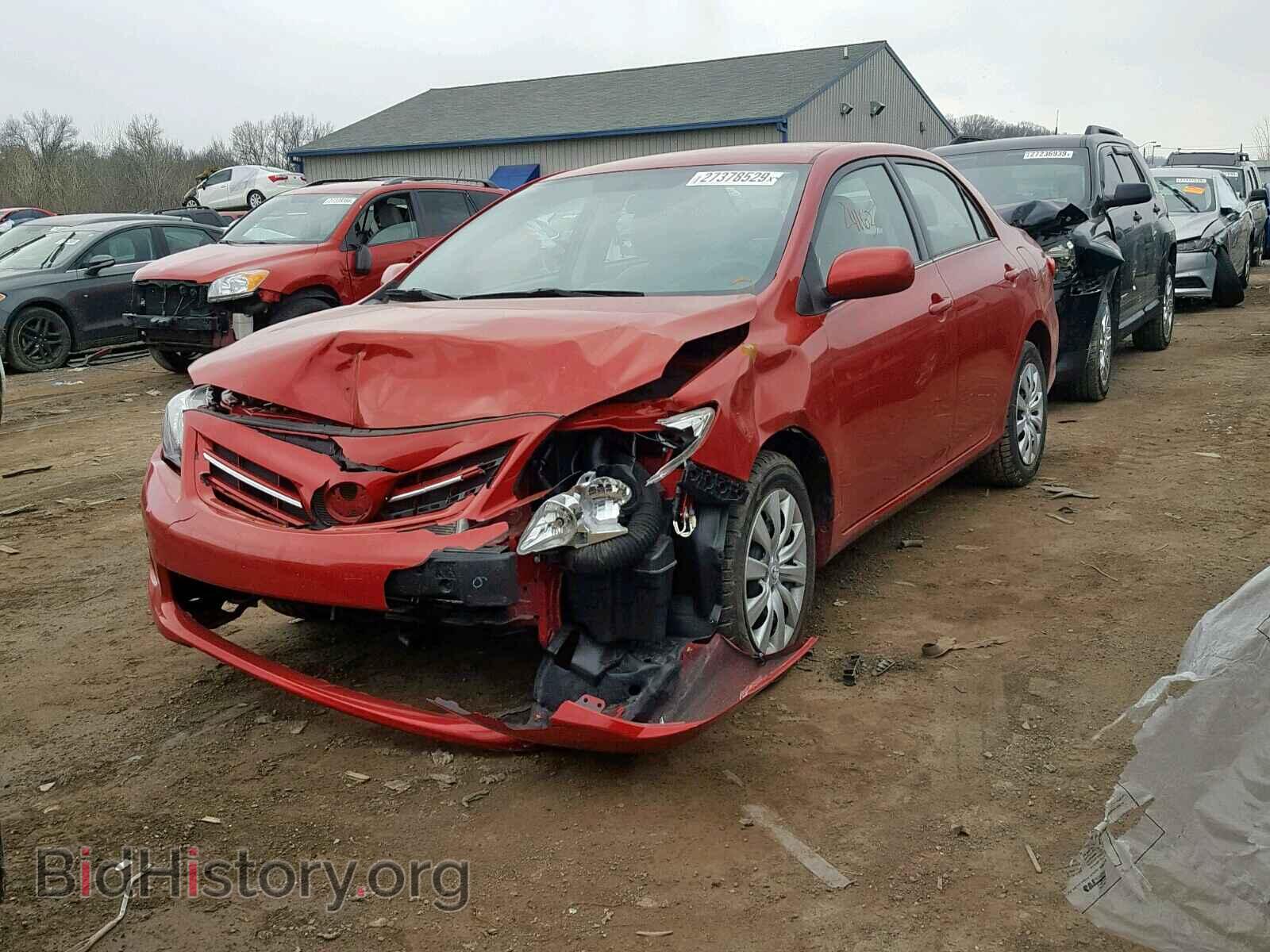 2013 TOYOTA COROLLA BA - VIN: 2T1BU4EE8DC003720 - Фото 2