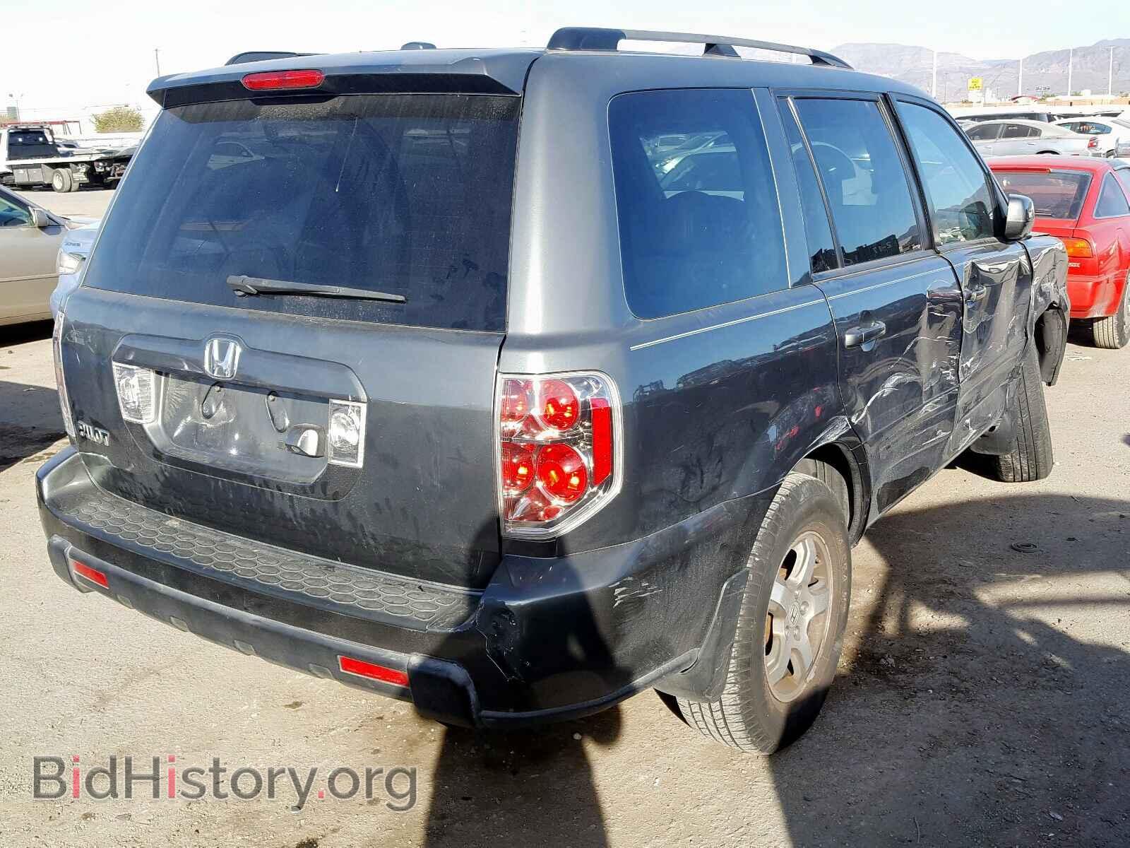 2007 HONDA PILOT - VIN: 5FNYF28707B043456 - Фото 4