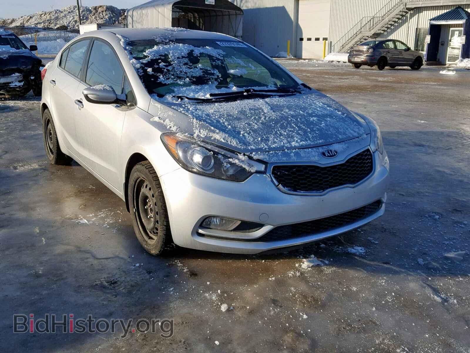 Photo KNAFX4A88E5237165 - KIA FORTE EX 2014
