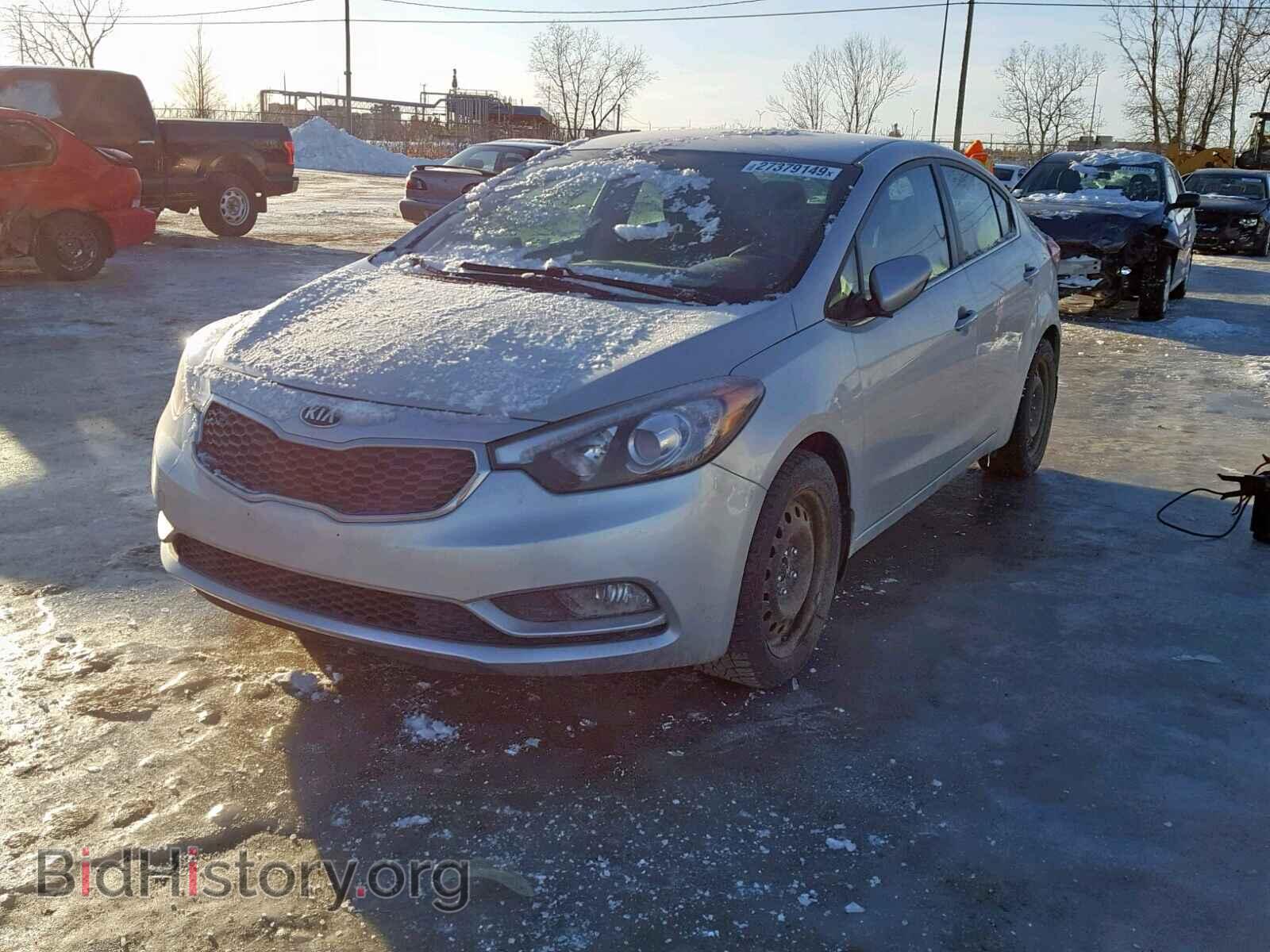 2014 KIA FORTE EX - VIN: KNAFX4A88E5237165 - Фото 2