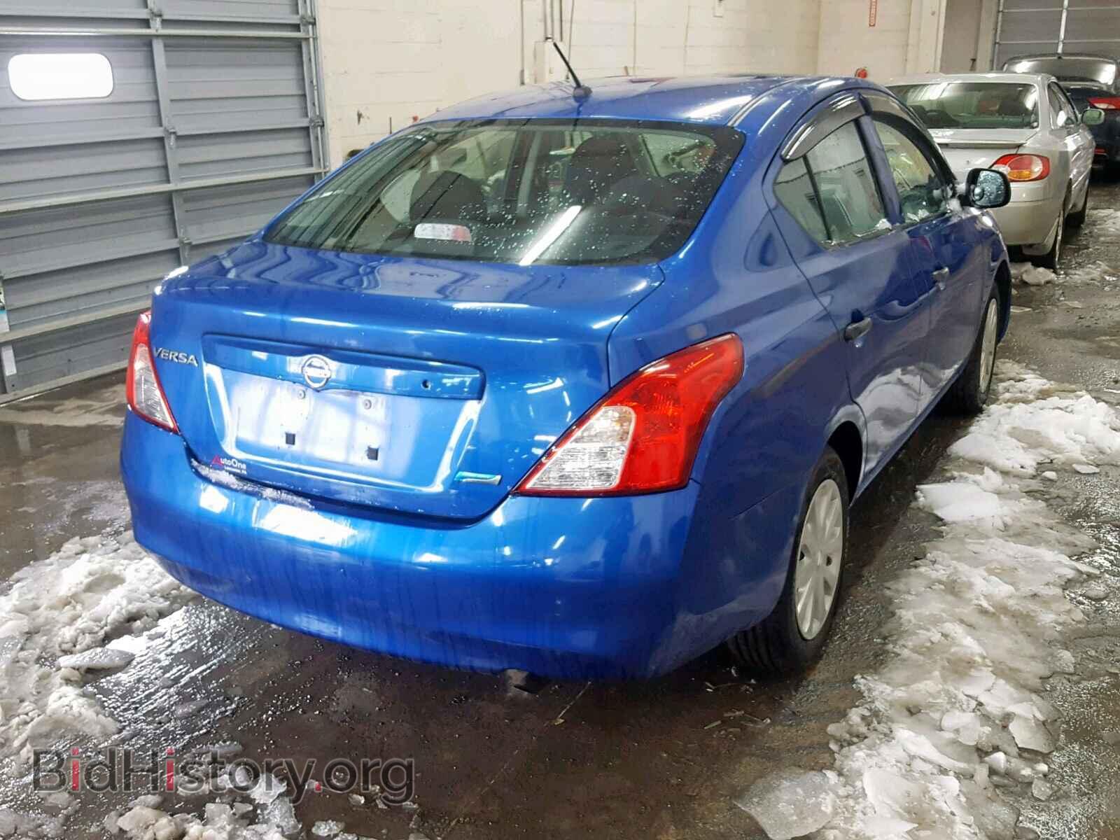 2012 NISSAN VERSA - VIN: 3N1CN7AP0CL833276 - Фото 4