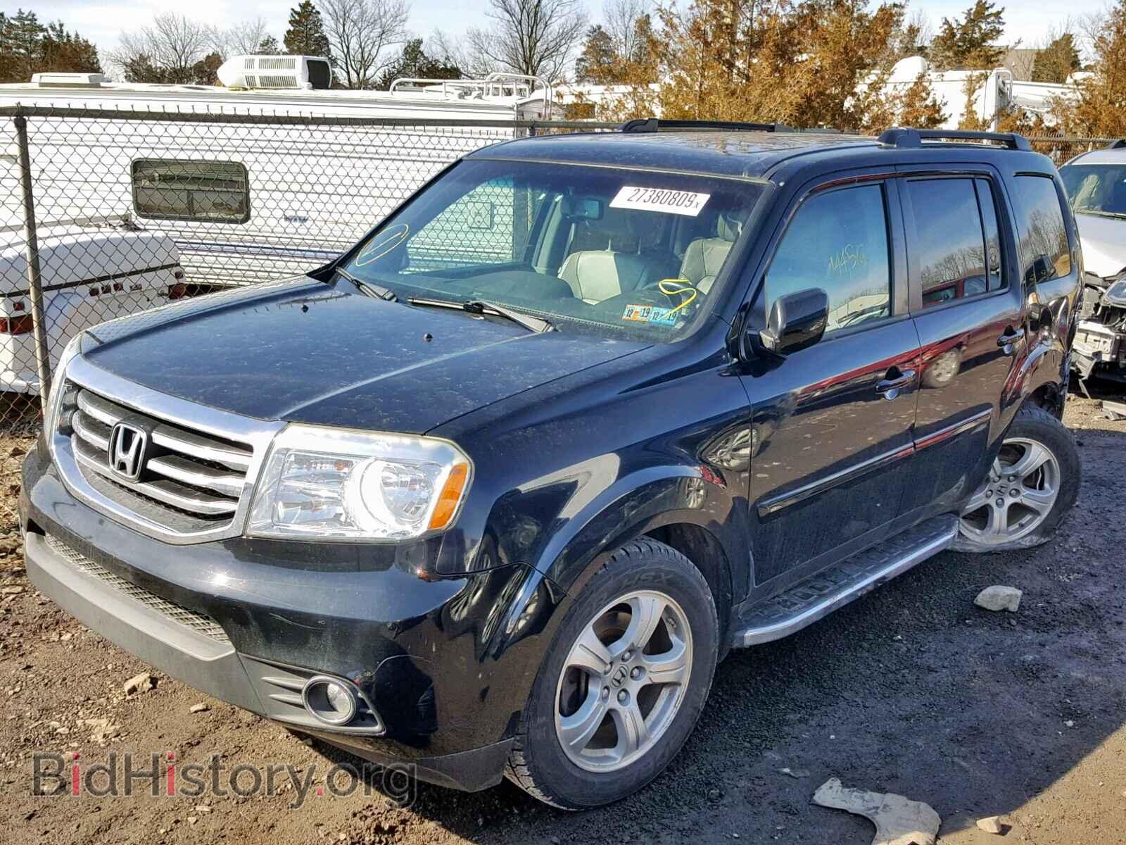 2012 HONDA PILOT EXL - VIN: 5FNYF4H59CB053939 - Фото 2