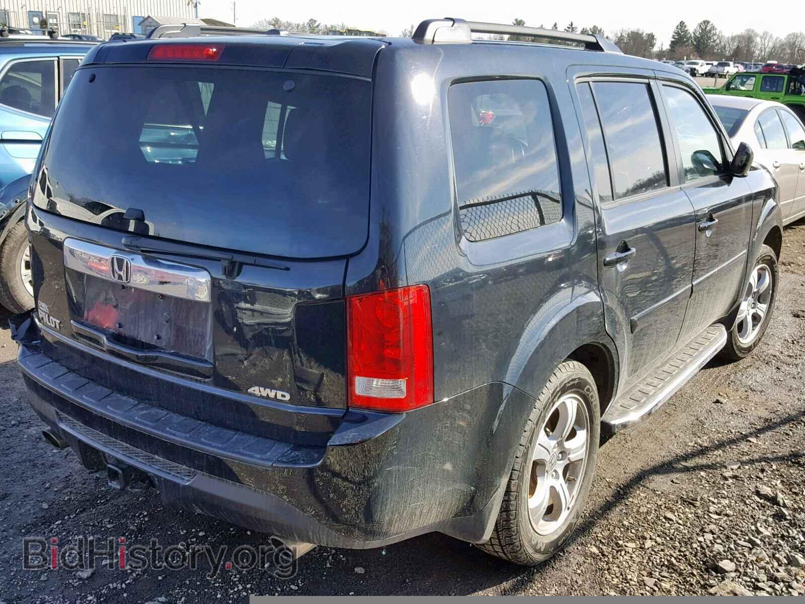 2012 HONDA PILOT EXL - VIN: 5FNYF4H59CB053939 - Фото 4