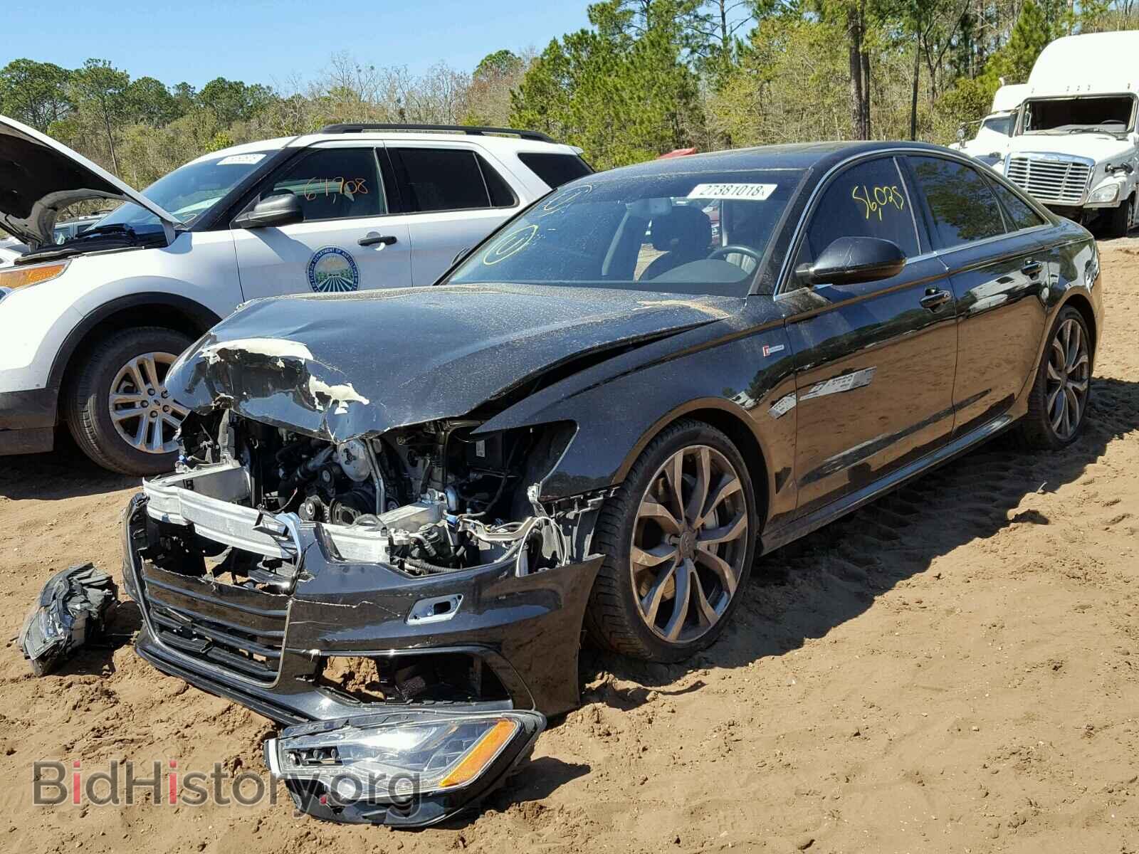 2013 AUDI A6 - VIN: WAUHGAFC4DN035345 - Фото 2