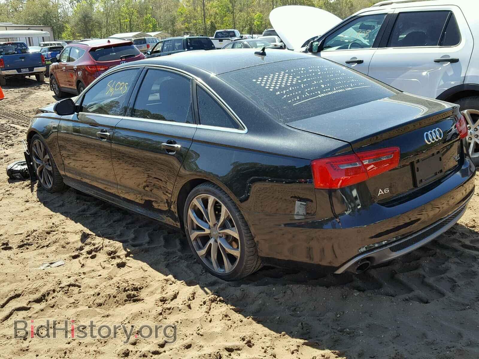 2013 AUDI A6 - VIN: WAUHGAFC4DN035345 - Фото 3