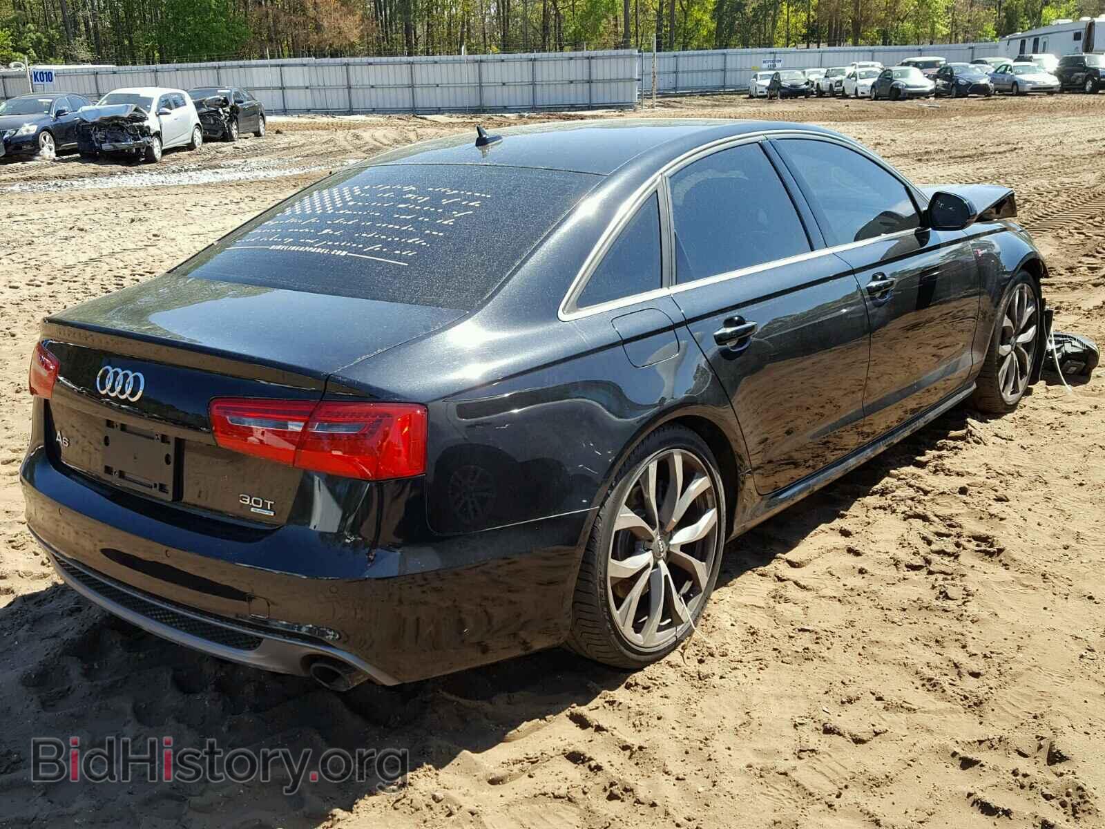 2013 AUDI A6 - VIN: WAUHGAFC4DN035345 - Фото 4
