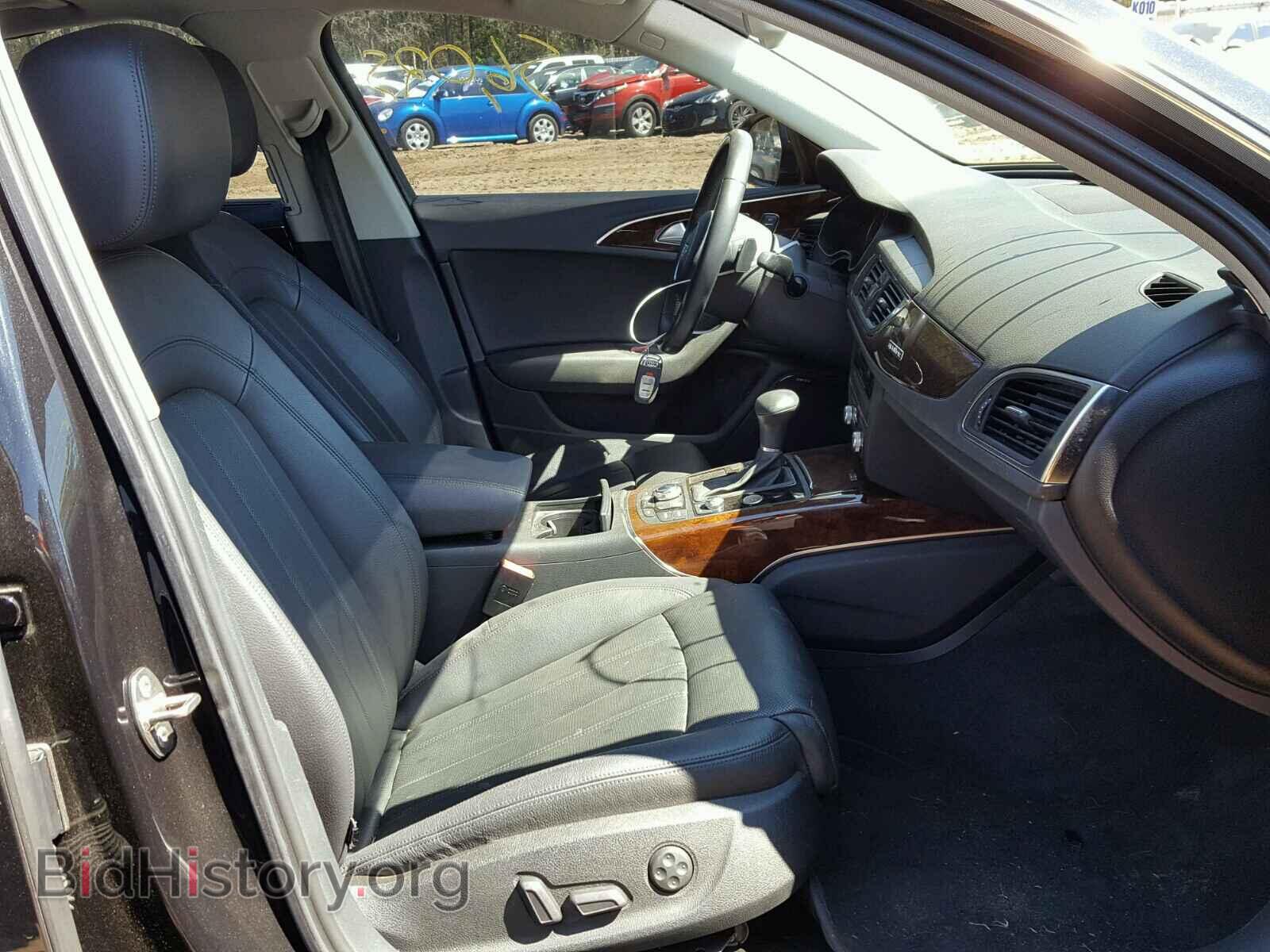 2013 AUDI A6 - VIN: WAUHGAFC4DN035345 - Фото 5