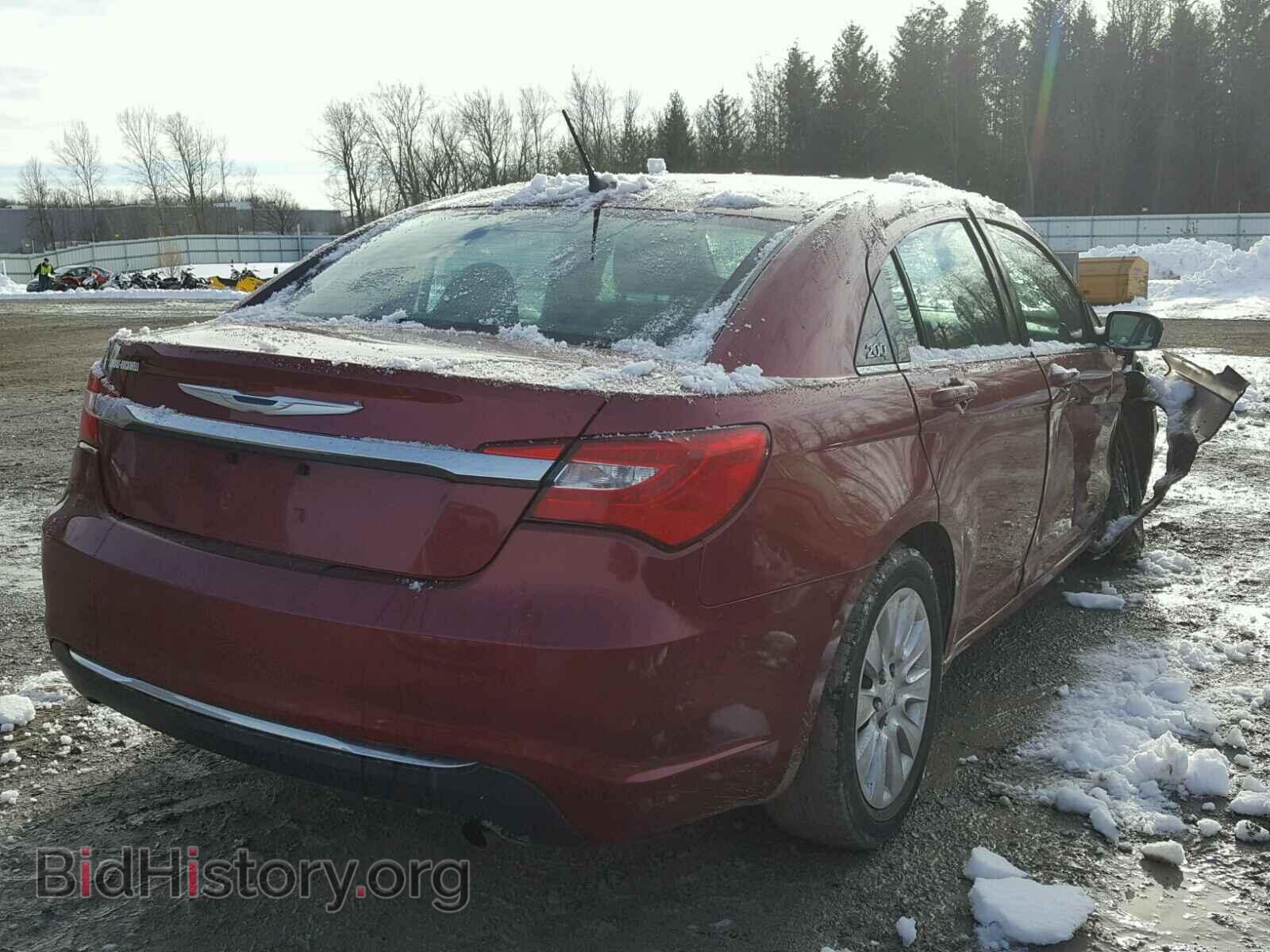 2014 CHRYSLER 200 - VIN: 1C3CCBAB6EN122277 - Фото 4