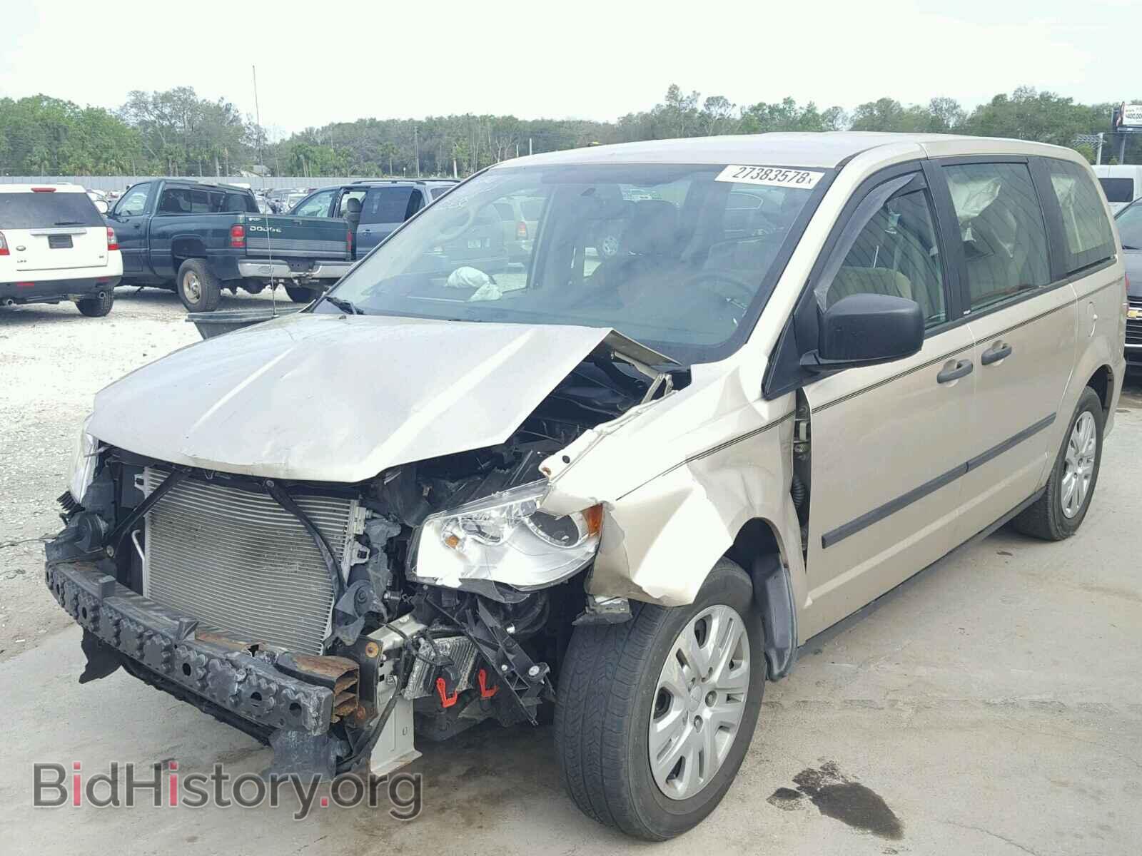 2014 DODGE CARAVAN - VIN: 2C4RDGBG7ER275683 - Фото 2