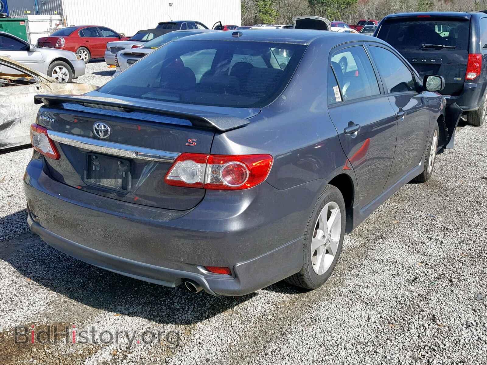 2012 TOYOTA COROLLA BA - VIN: 5YFBU4EE6CP015475 - Фото 4